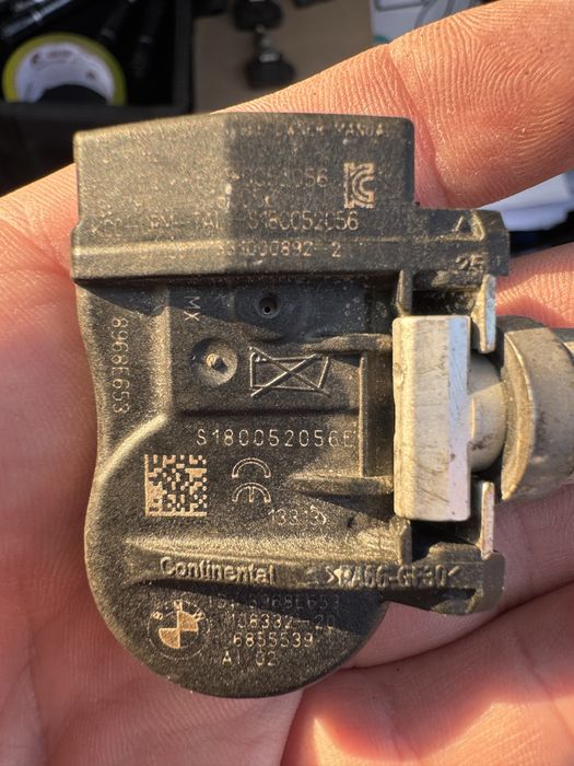 Датчик давления в шинах на BMW