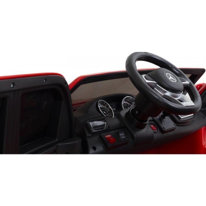 Masinuta Electrica pentru 2 copii Mercedes GLS63 AMG 4x4 24V #Rosu