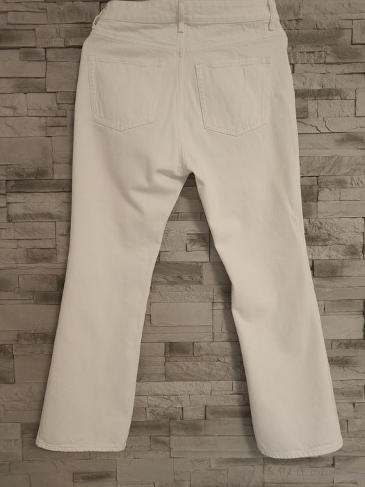 Blugi albi damă S