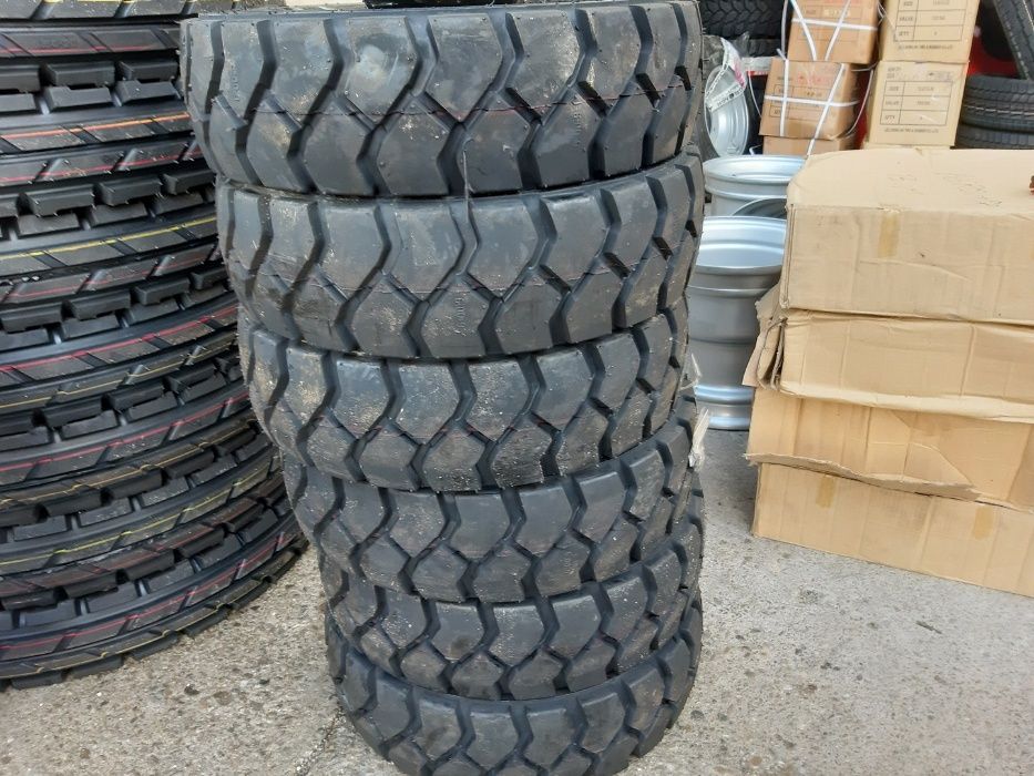 Anvelope noi industriale de stivuitor sau plug 6.00-9 cu camera