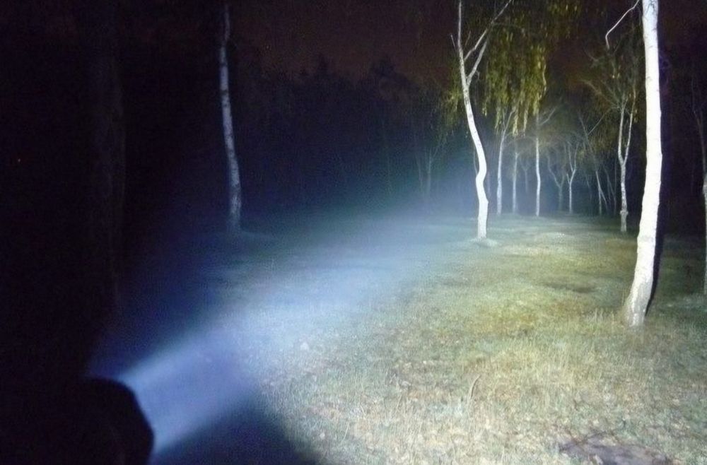 Очень мощный электрофонарь