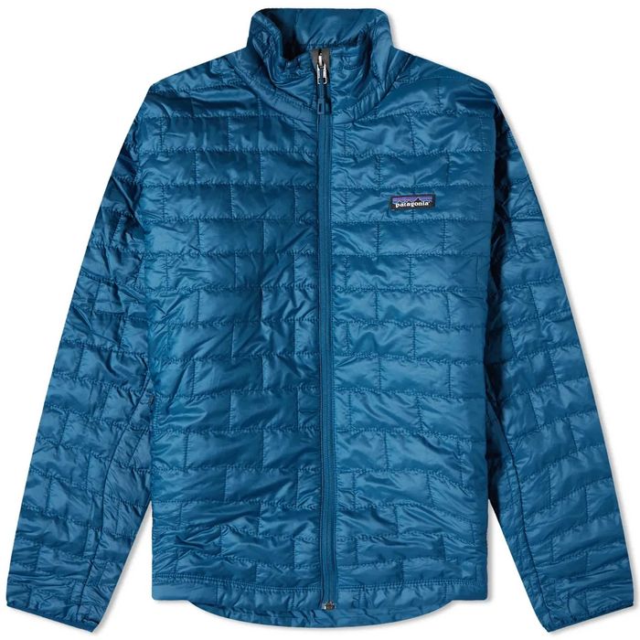 Patagonia Nano Puff, marime M, barbati, PrimaLoft Gold 60g, "Lagom Blue"