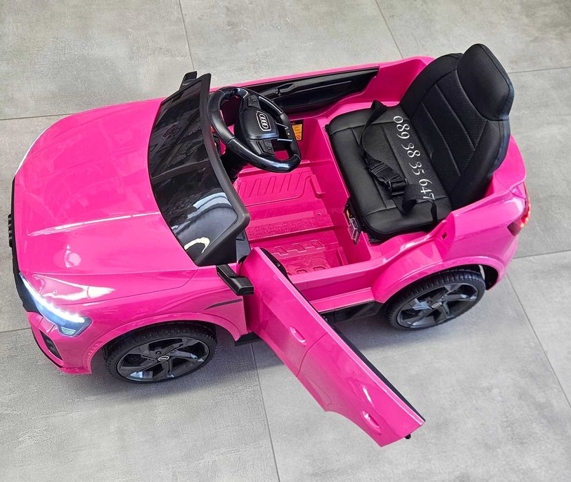 ТОП ЦЕНА!НОВО!Акумулаторен джип Audi SQ8 с 12V,EVA гуми,кожена седалка