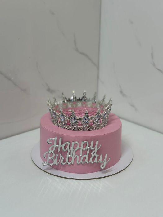 Торт с короной  , торт уау эффекты