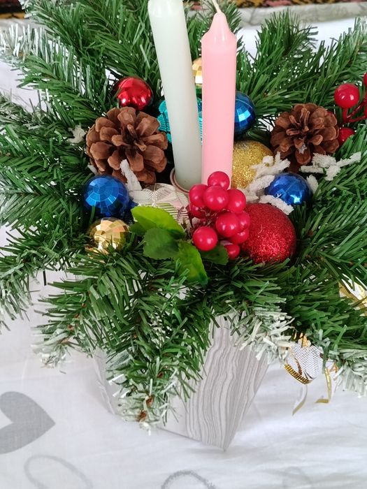 Новогодние подсвечники