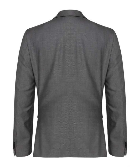 Sacou blazer slim 46 S de lux Club Of Gents NOU lana super 120's gri