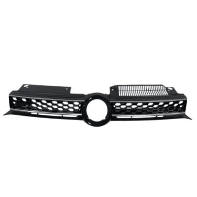 Решетка без емблема VW Golf 6 - GTI дизайн с хром лайсни