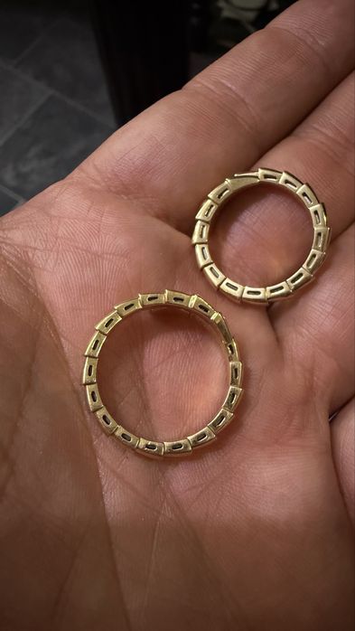 Bulgari ОРИГИНАЛЕН  пръстен 18к