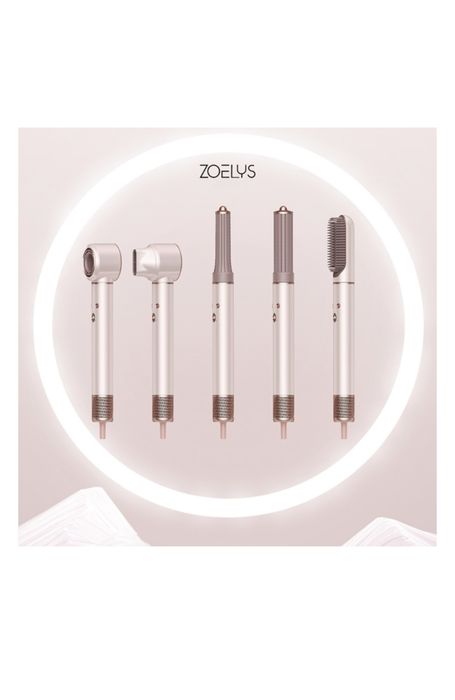 Фен стайлер розовый