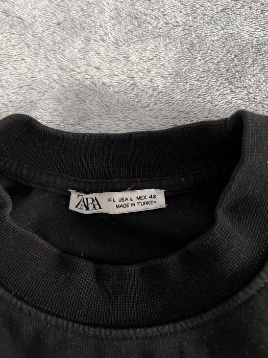 Tricou Zara Negru Oversized