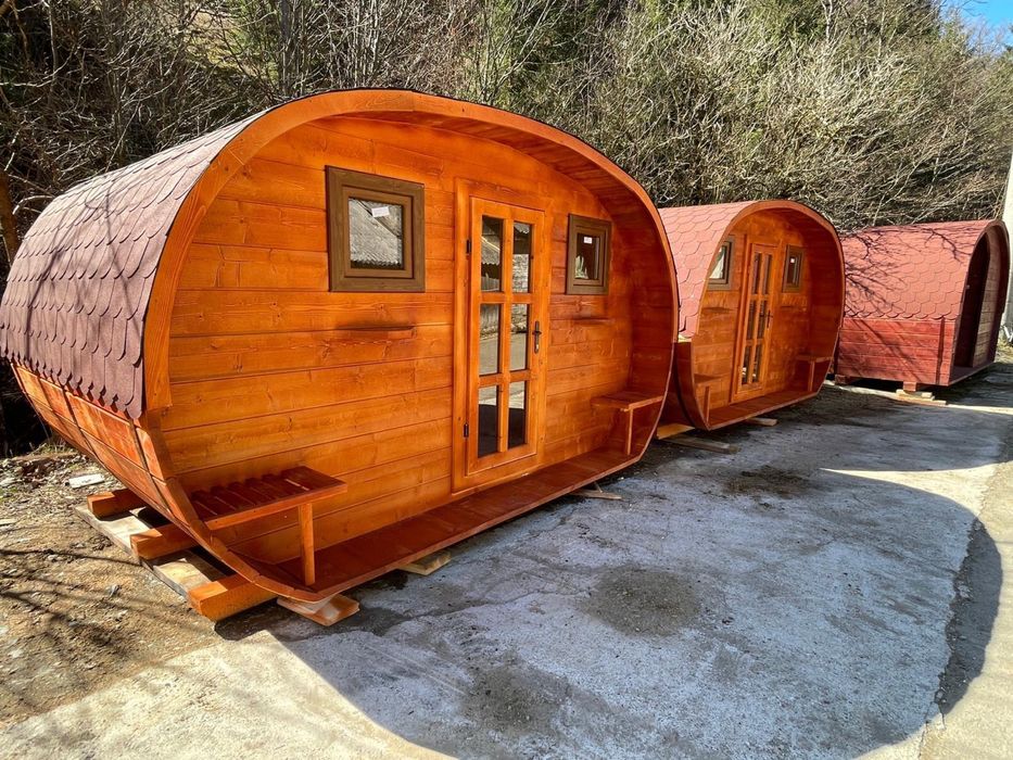 Casuta tip butoi ovala