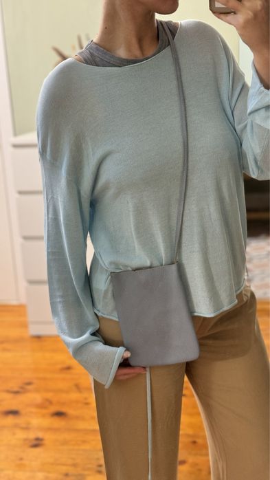 Кожаная Мини сумочка