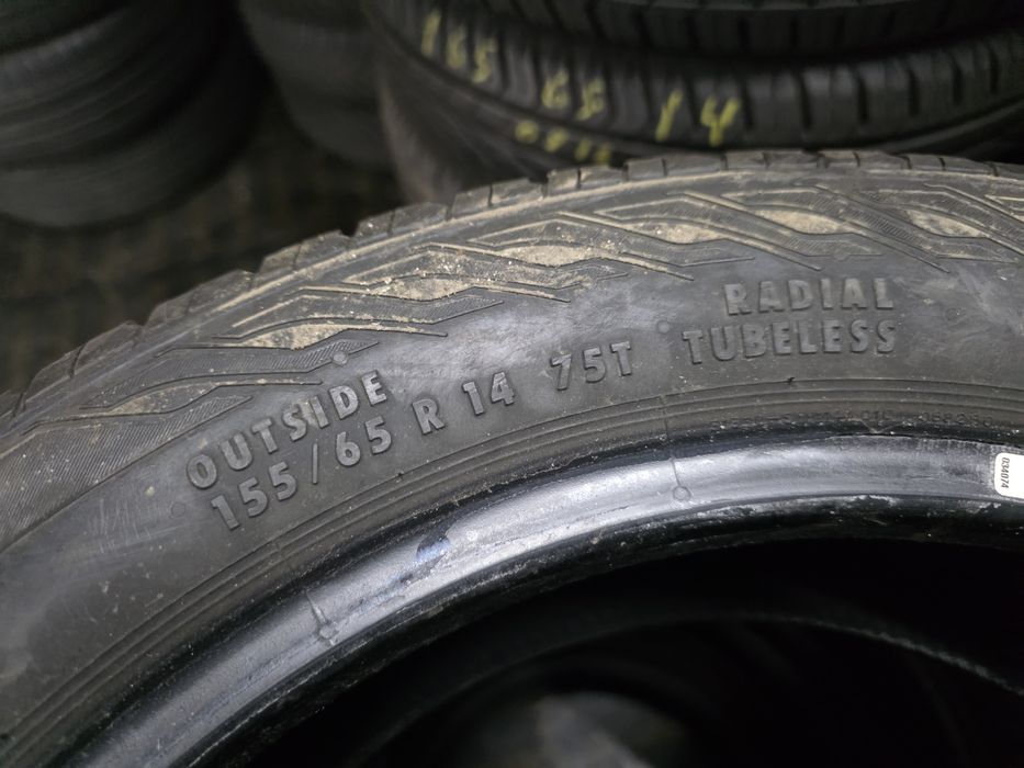 4бр Летни гуми 155 65 14 - Continental