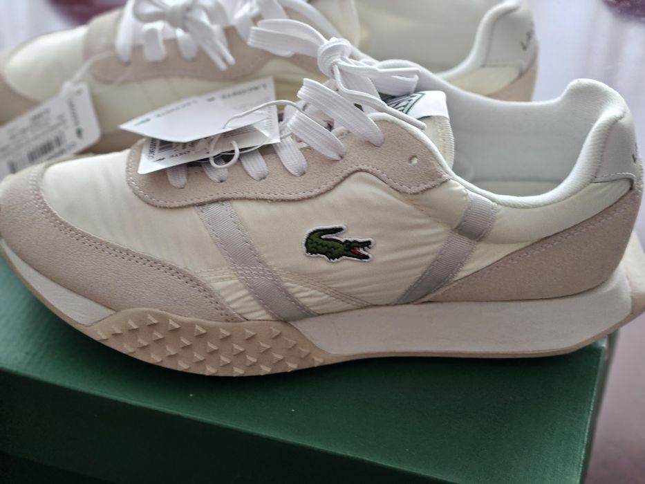 Кеды Lacoste, натуральная кожа. Оригинал