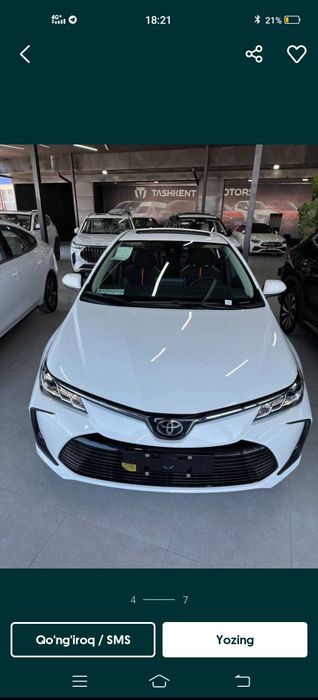 Qo‘shimcha  optsiyalar: Bojxonada rasmiylashtirilgan, Elektrko‘zgular,