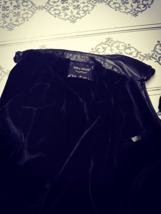 Кожаная куртка зимняя