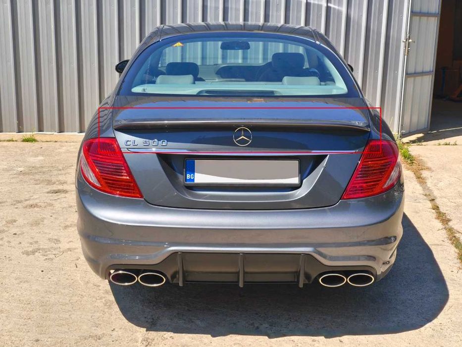 Спойлер заден капак за Mercedes CL-Class W216