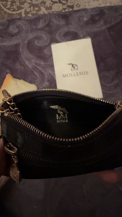 Husă chei MAISON MOLLERUS cu două inele de chei