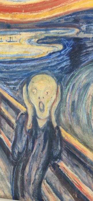 Tablou A4 "Strigatul" - Edvard Munch