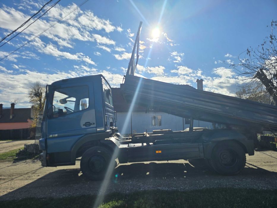 Vand/inchiriez camion Mercedes Atego basculabil 7.5 T,an 2012
