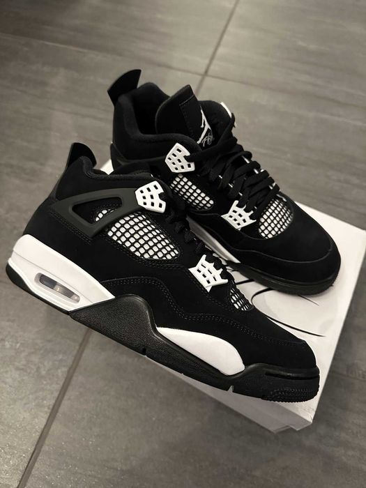 %REDUCERE% Air Jordan 4 White Thunder Ediție Limtată -Verificare Colet