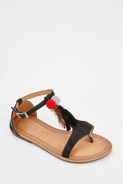 Дамски сандали нови