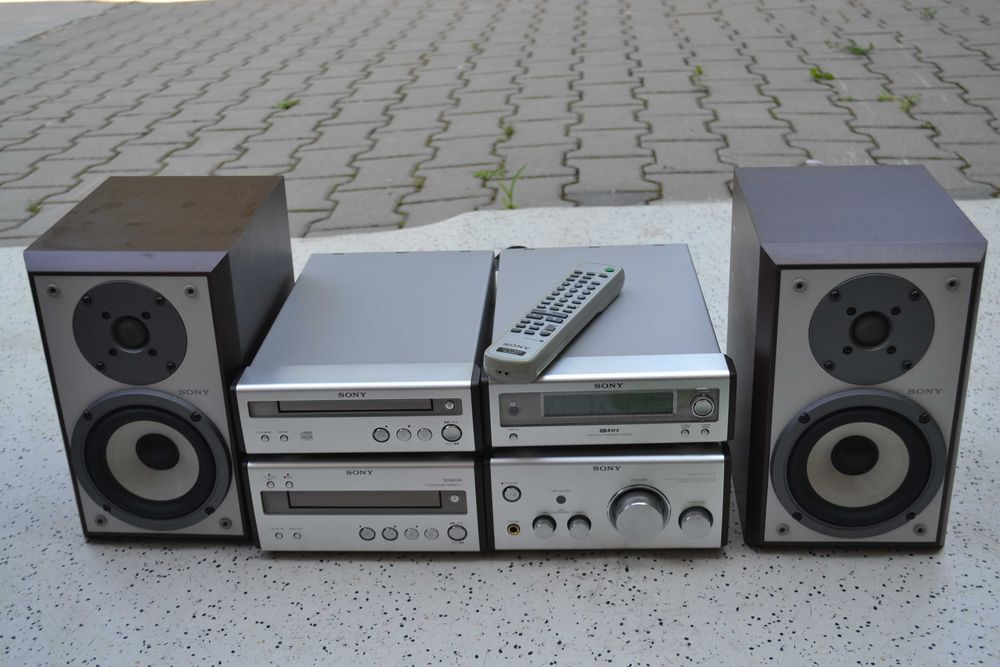 Minisistem Sony SP 55 cu Boxe Sony SS CSP 55 si Telecomanda