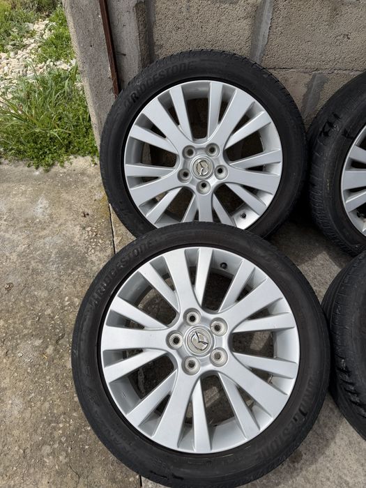 Оригинални джанти с гуми Mazda 5x114.3 17цола