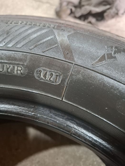 4 Летни гуми Goodyear 195/65/15 ДОТ21 6.5мм