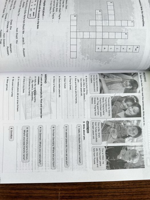 Учебник с рабочей тетрадью для изучения английского языка