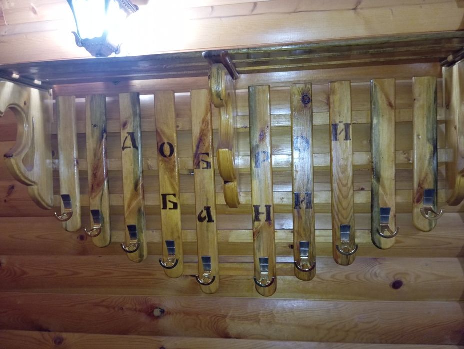 Вешалки для бани, сауны