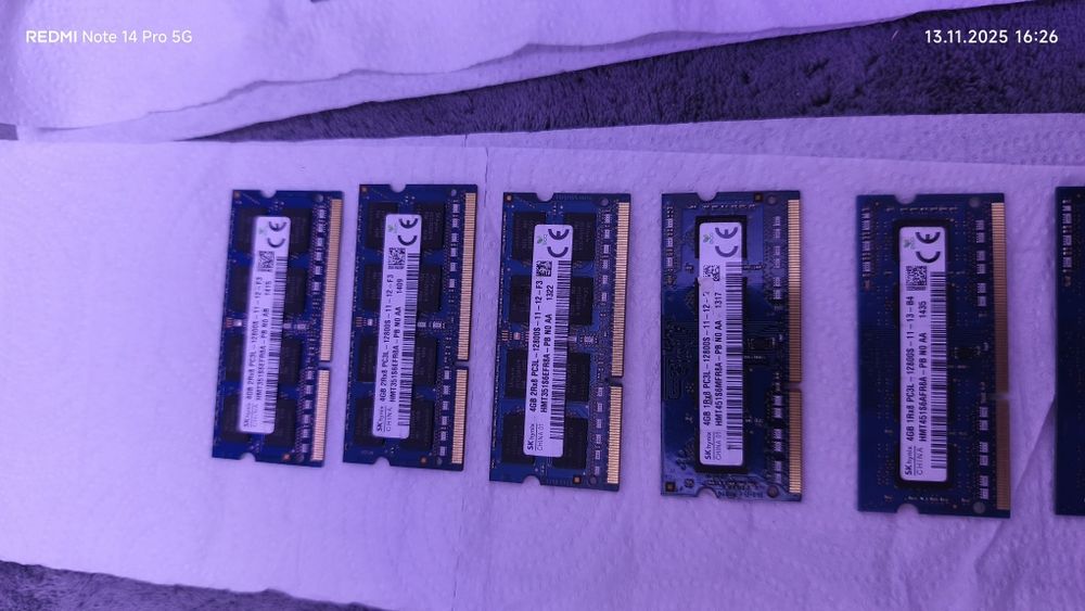 Rami laptop ddr3 32 lei bucata negociabil
