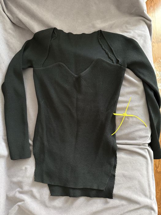 Лонгслив черный