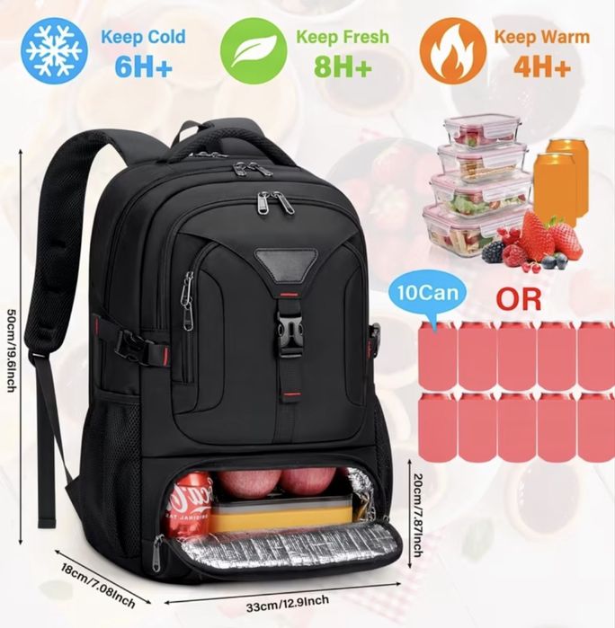 Мъжки удобни професионални раници50L•Универсални,обемни и функционални