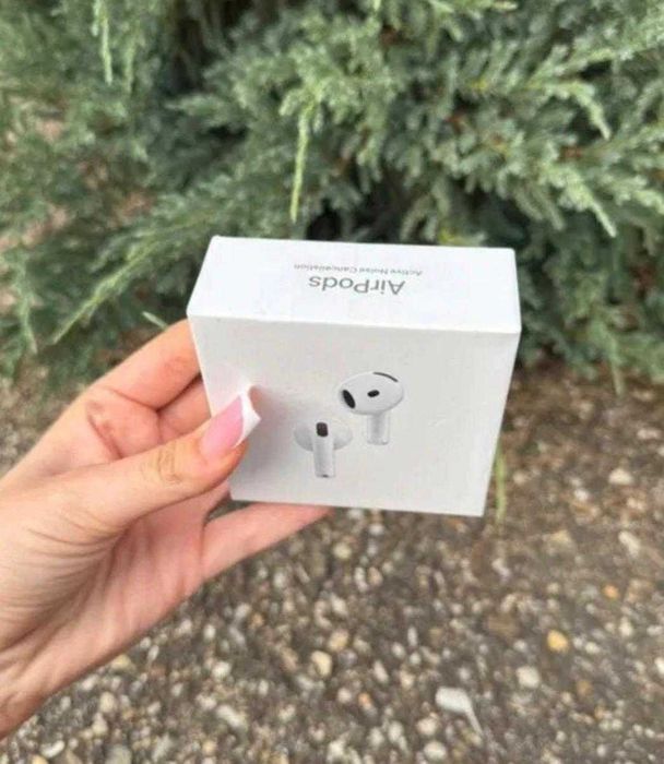 Casti Wireless AirPods 4 ANC / Noi, Sigilate / Livrare oriunde in 24 ore