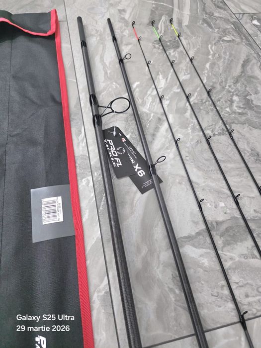 SET 2 Lansete PRO FL Precision X6 Feeder 4.20m 120g NEW 2026