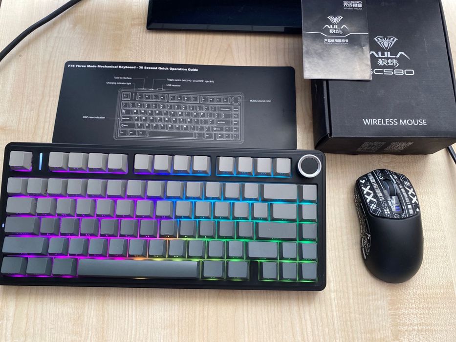 Aula клавиатура мышка