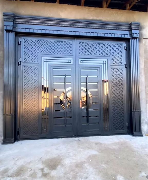 Замонавий темир дорвоза.современные железные ворота