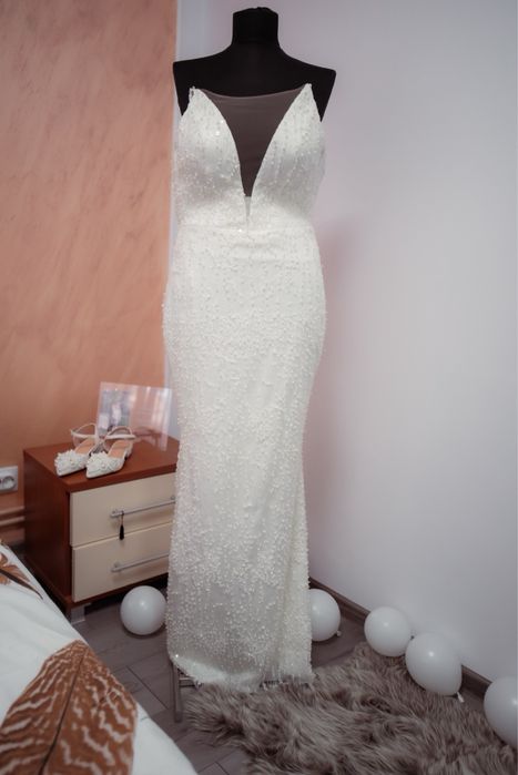 Rochie de mireasa tip sirena