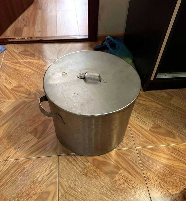 кастрюля 40 литров, нержавейка, сталь, бак пищевой, ёмкость