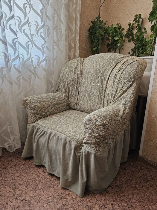 Накидка чехол на кресло