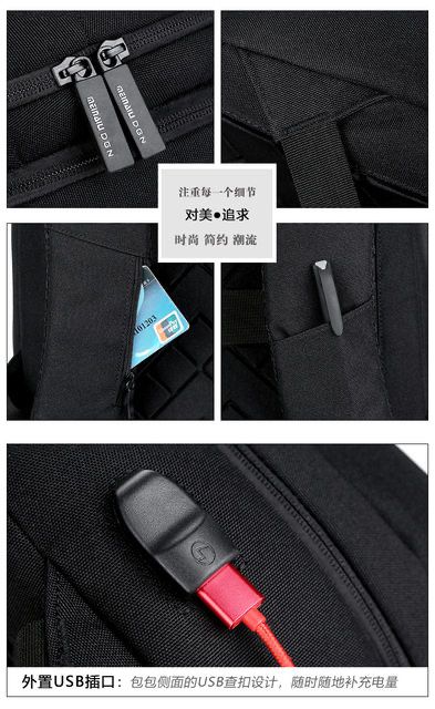 Бизнес рюкзак Meinaili 1802