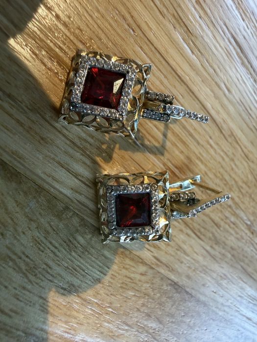 Cercei de aur  dama 14k 5.55 g predare personala  nu negociez