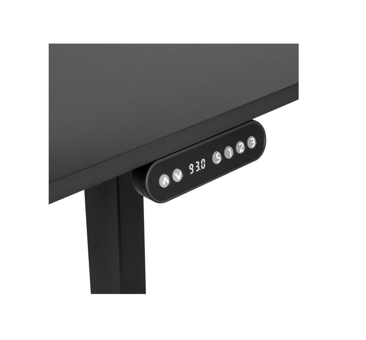 } Стол компьютерный 2E СЕ120B-MOTORIZED/118х120x60см/Black