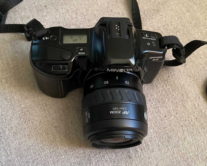SLR Minolta Dynax 3xi + Minolta AF 35-70mm f 3.5-4.5 - colectie