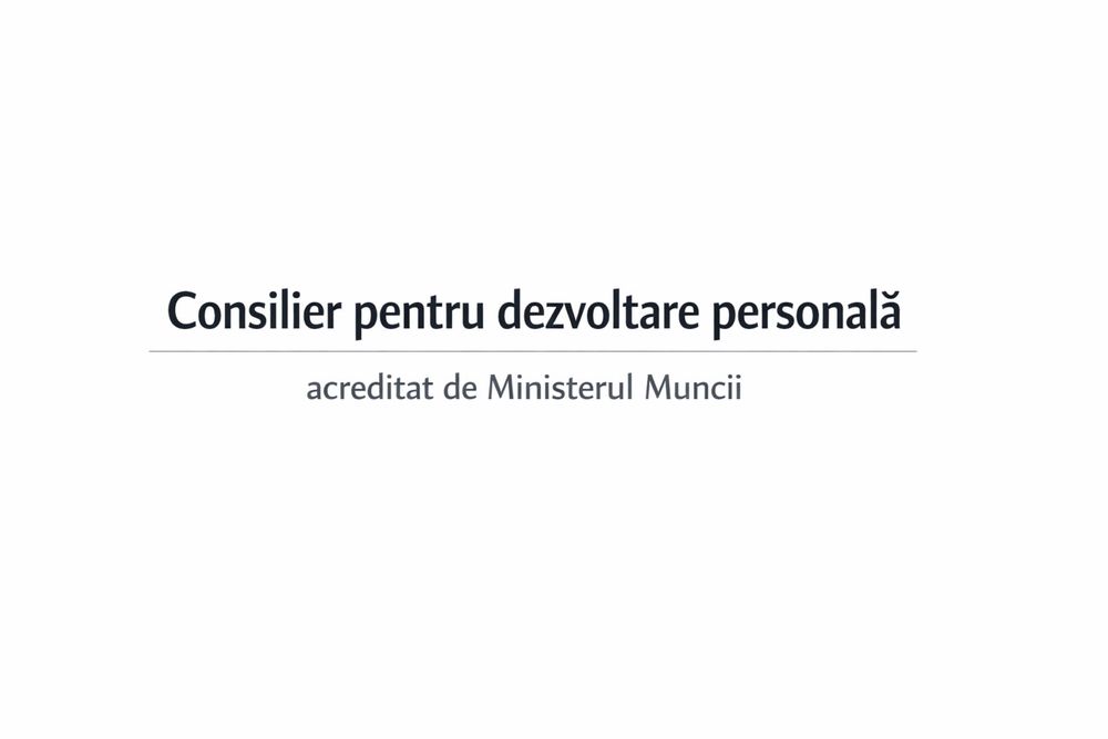 Reprogramare Mentala - consilier dezvoltare personala
