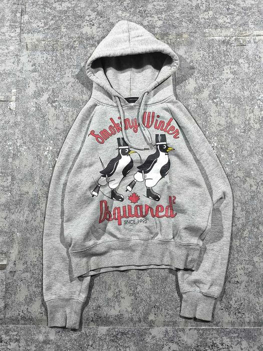 2009 Dsquared VTG grey hoodie made in Italy