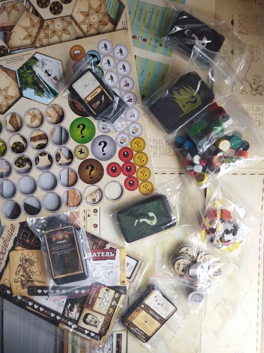 Настольная игра Робинзон Крузо