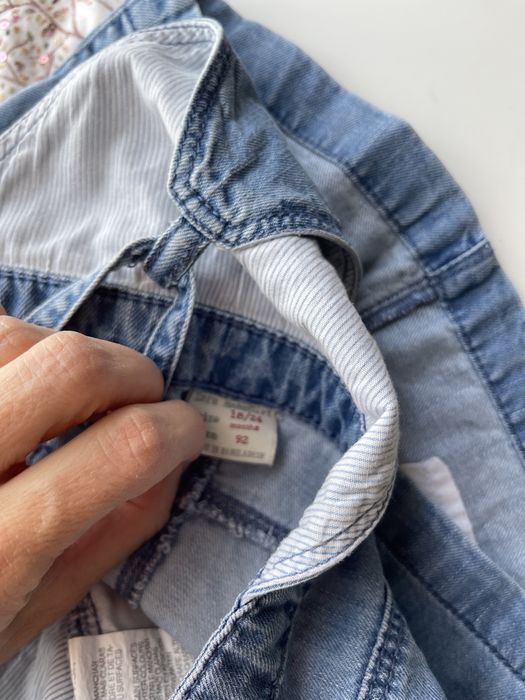 Set Zara 18-24 - bluza si sarafan blugi