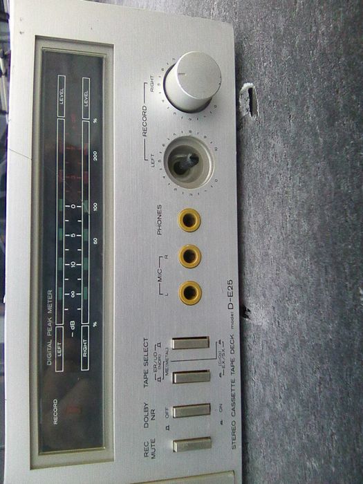 casetofon deck hitachi defect